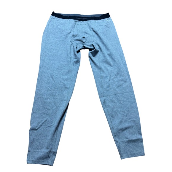 Carhartt Force Mens 2XL Regular Heavyweight Heathered Knit Base Layer Pants - Picture 1 of 7